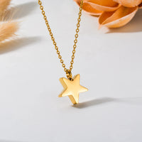 Cremation Jewelry Five-pointed Star Necklace