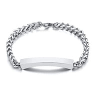 Men's Cremation Bracelet For Ashes Stainless Steel