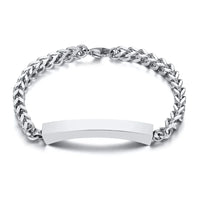 Men's Cremation Bracelet For Ashes Stainless Steel