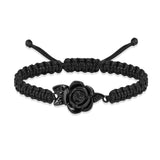 Ashes Keepsake Rose Flower Urn Bracelet for Ashes for Women's Cremation Jewelry