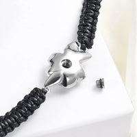 Ashes Keepsake Rose Flower Urn Bracelet for Ashes for Women's Cremation Jewelry