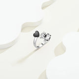 Urn Ring Heart and Cute Cow