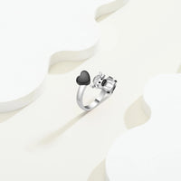 Urn Ring Heart and Cute Cow