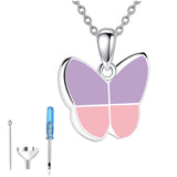Butterfly Cremation Urn Necklace
