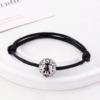 Ashes Keepsake Adjustable Ball Charm Tree of Life Urn Bracelet