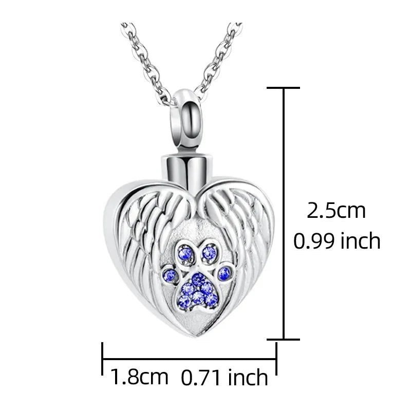 Pet Ashes Jewelry Dog Ashes Necklace