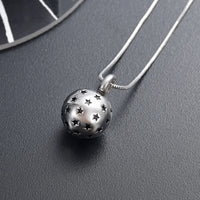 Urn With Stars Coming Out Necklace