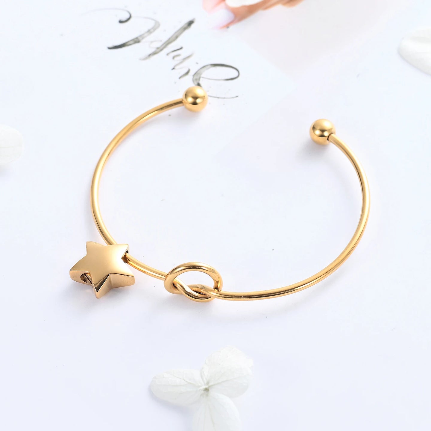 Ashes Keepsake Cuff Star Urn Bracelet for Ashes Cremation Jewelry