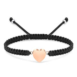 Ashes Keepsake Adjustable Urn Bracelet Heart-shaped Urn Pendant Stainless Steel