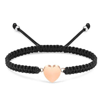 Ashes Keepsake Adjustable Urn Bracelet Heart-shaped Urn Pendant Stainless Steel