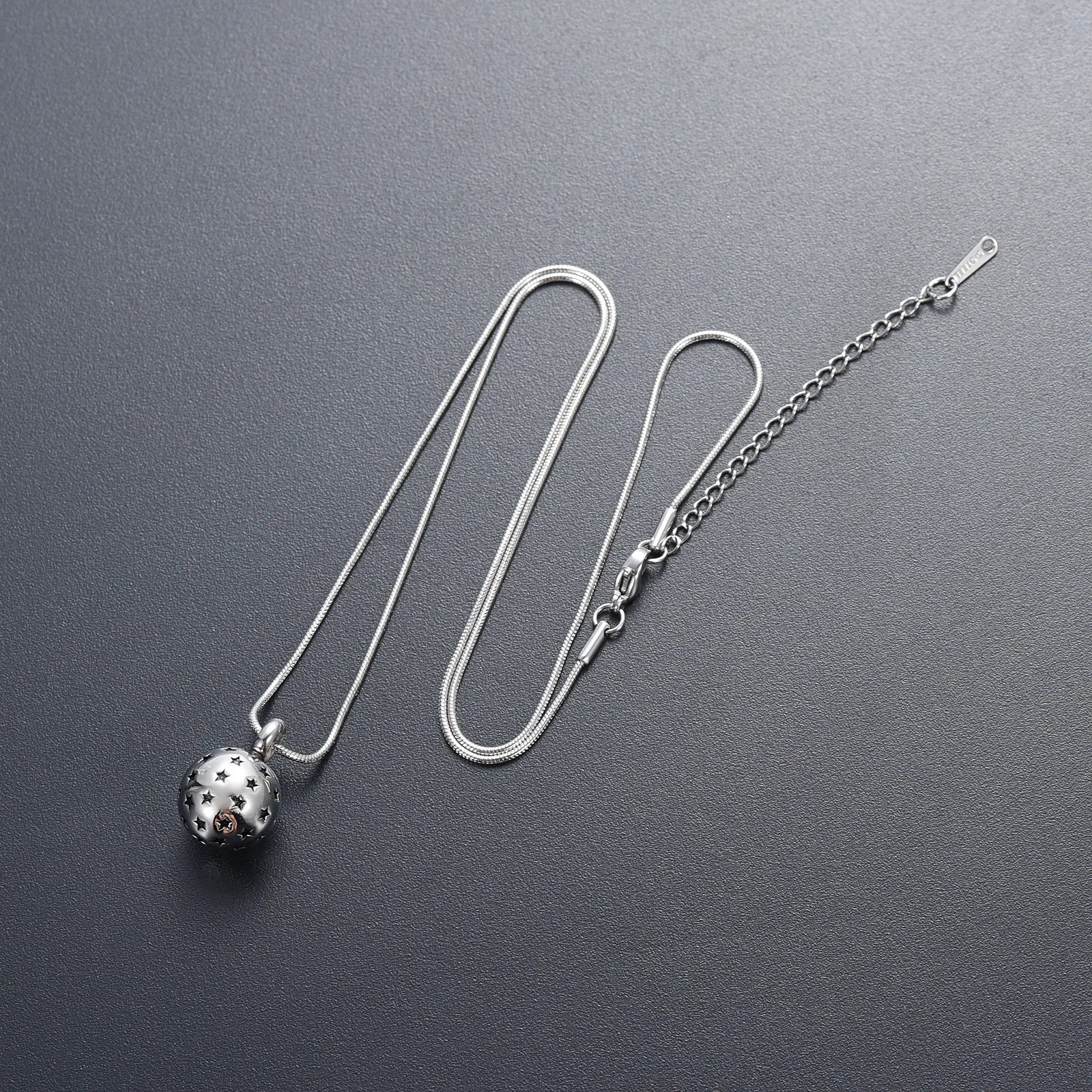 Urn With Stars Coming Out Necklace
