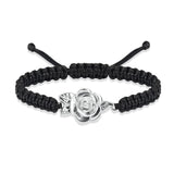 Ashes Keepsake Rose Flower Urn Bracelet for Ashes for Women's Cremation Jewelry