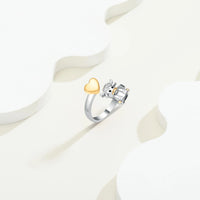 Urn Ring Heart and Cute Cow