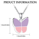 Butterfly Cremation Urn Necklace