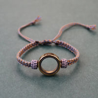 Ashes Keepsake Cremation Jewelry Stainless Steel Memorial Glass Urn Bracelet For Ashes