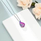 Ashes Keepsake Tree of Life Teardrop Urn Necklace Cremation Jewelry