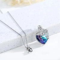 Cremation Jewelry Butterfly Urn Ashes Necklace