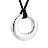 Ashes Keepsake Cremation Jewelry Circle of Life Urn Necklace for Ashes
