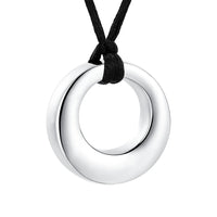 Ashes Keepsake Cremation Jewelry Circle of Life Urn Necklace for Ashes