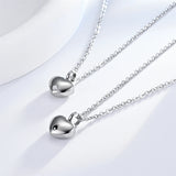 Cremation Jewelry  Small Heart Memorial Ash Urn Necklace