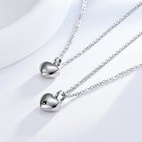 Cremation Jewelry  Small Heart Memorial Ash Urn Necklace