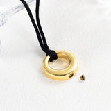 Ashes Keepsake Cremation Jewelry Circle of Life Urn Necklace for Ashes