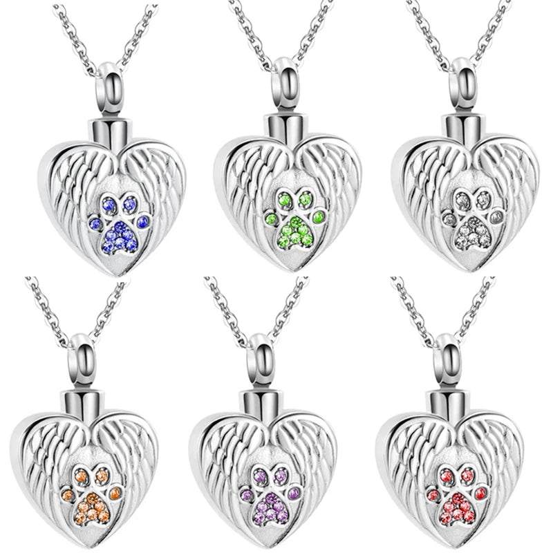 Pet Ashes Jewelry Dog Ashes Necklace