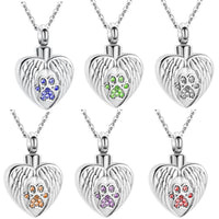 Pet Ashes Jewelry Dog Ashes Necklace