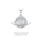 Flower Cage Urn Necklace For Ashes