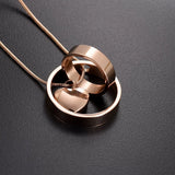 Cremation Jewelry Pet Urn Necklace Forever in My Heart, No Longer by My Side