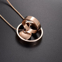 Cremation Jewelry Pet Urn Necklace Forever in My Heart, No Longer by My Side