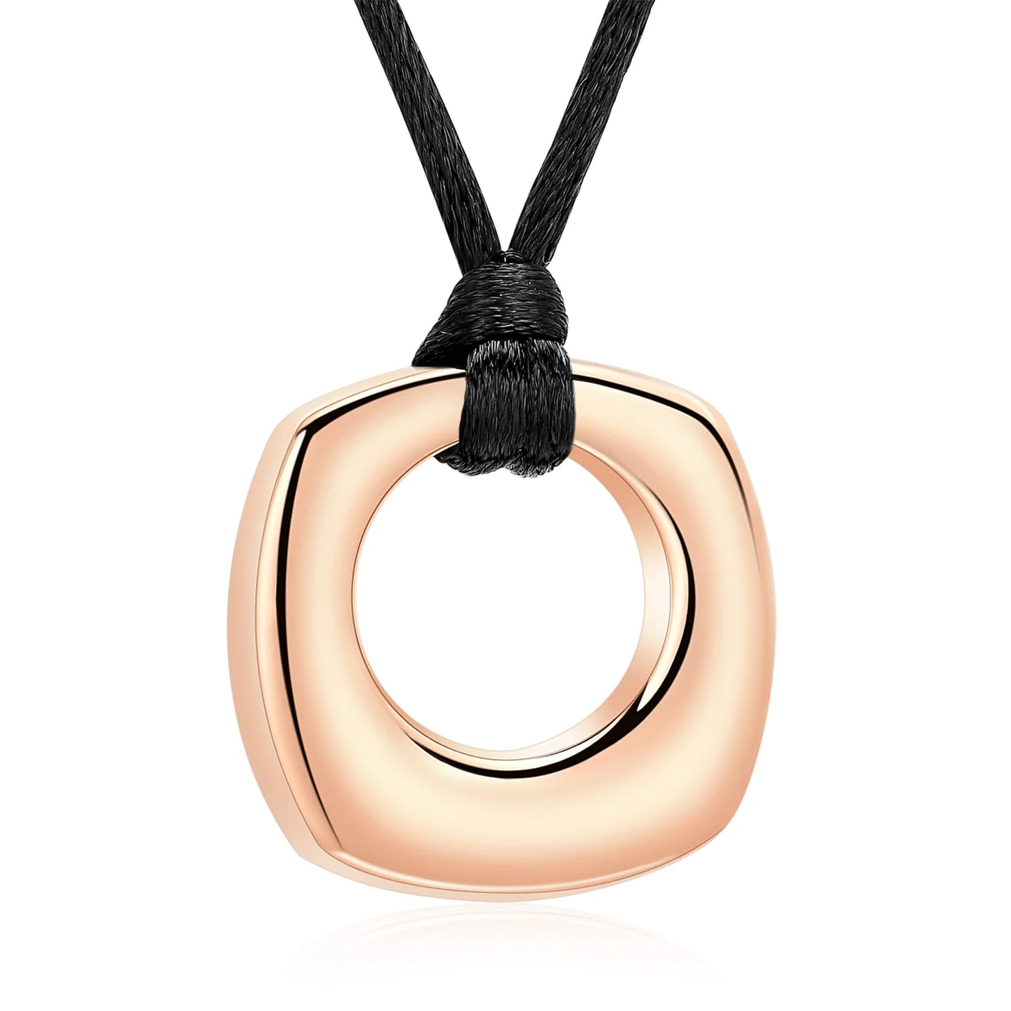 Ashes Keepsake  Square Urn Necklace For Ashes Cremation Jewelry Stainless Steel