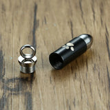 Bullet Urn Necklace Pet Ashes Keepsake Urn