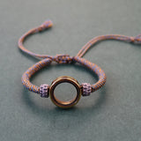 Ashes Keepsake Cremation Jewelry Stainless Steel Memorial Glass Urn Bracelet For Ashes
