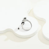 Urn Ring Heart and Cute Cow