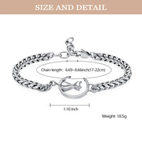 Cat And Moon Cremation Bracelets For Ashes