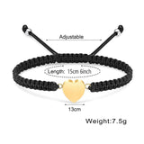 Ashes Keepsake Adjustable Urn Bracelet Heart-shaped Urn Pendant Stainless Steel
