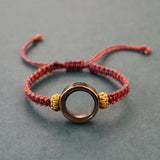 Ashes Keepsake Cremation Jewelry Stainless Steel Memorial Glass Urn Bracelet For Ashes