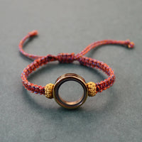 Ashes Keepsake Cremation Jewelry Stainless Steel Memorial Glass Urn Bracelet For Ashes