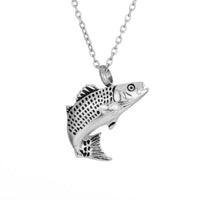 Ashes Keepsake Cremation Jewelry Fish Urn Necklace for Ashes
