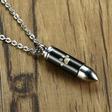 Bullet Urn Necklace Pet Ashes Keepsake Urn