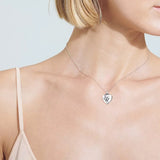 Silver Pet Ashes Jewelry Dog Ashes Necklace