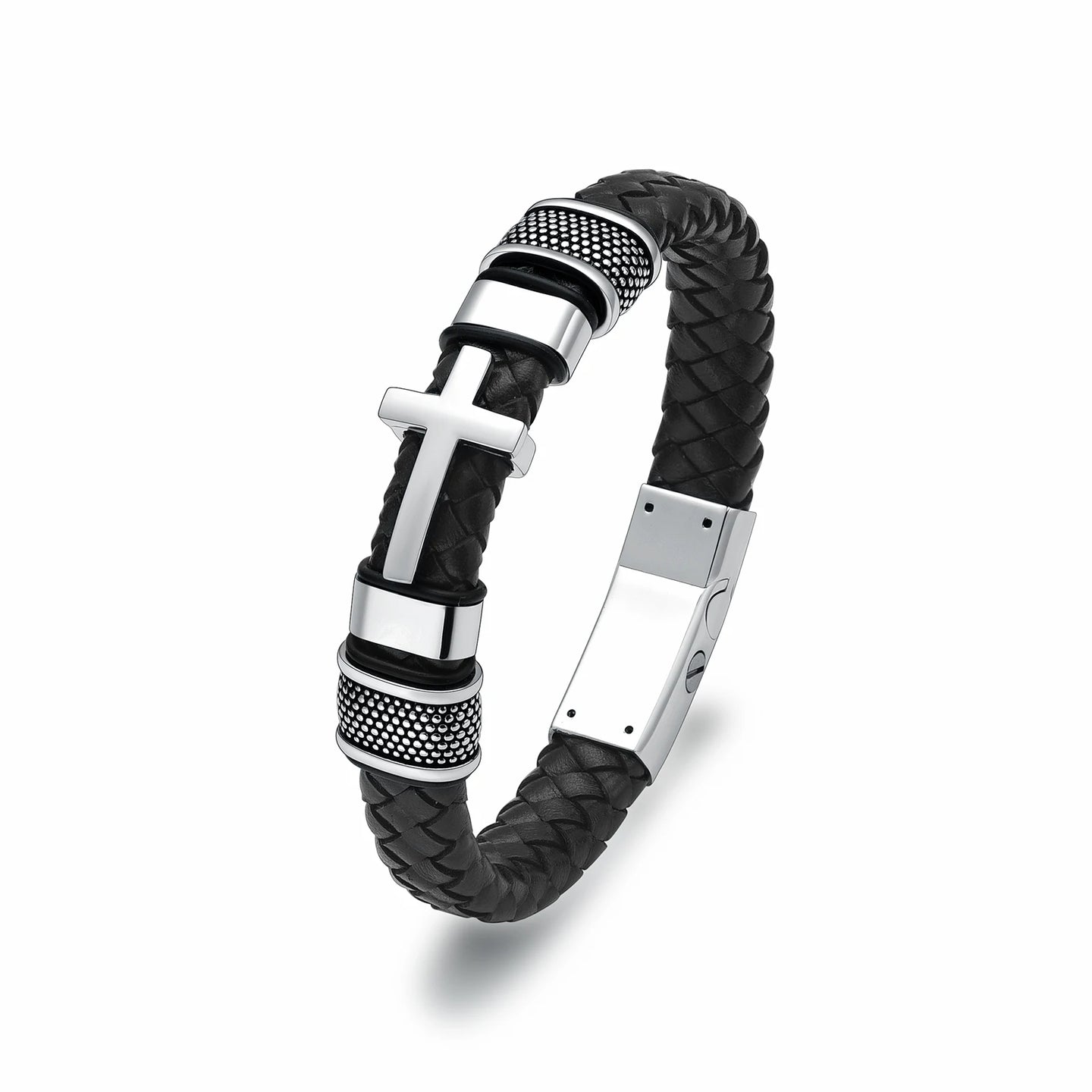 Genuine Leather Men's Urn Bracelet
