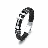 Genuine Leather Men's Urn Bracelet