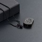 Tag With Paw Pet Ashes Necklace