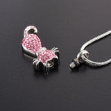 Cremation Necklace For Cat Ashes Stainless Steel