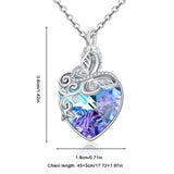 Cremation Jewelry Butterfly Urn Ashes Necklace