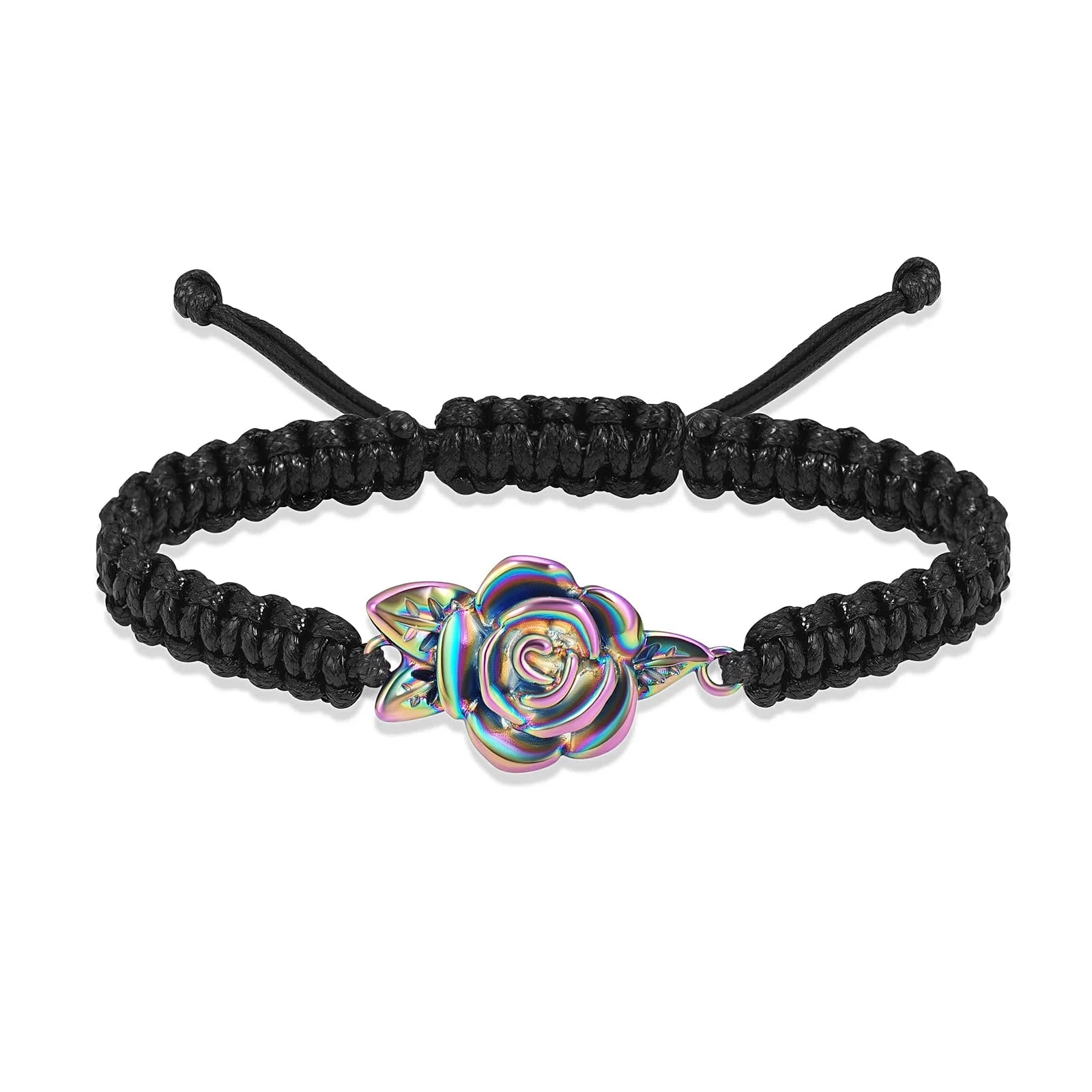 Ashes Keepsake Rose Flower Urn Bracelet for Ashes for Women's Cremation Jewelry